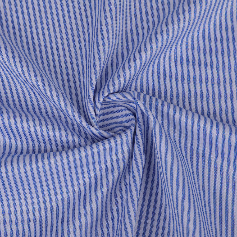 Fabrik baju jacquard yang berjalur dengan elastik tinggi-point-point