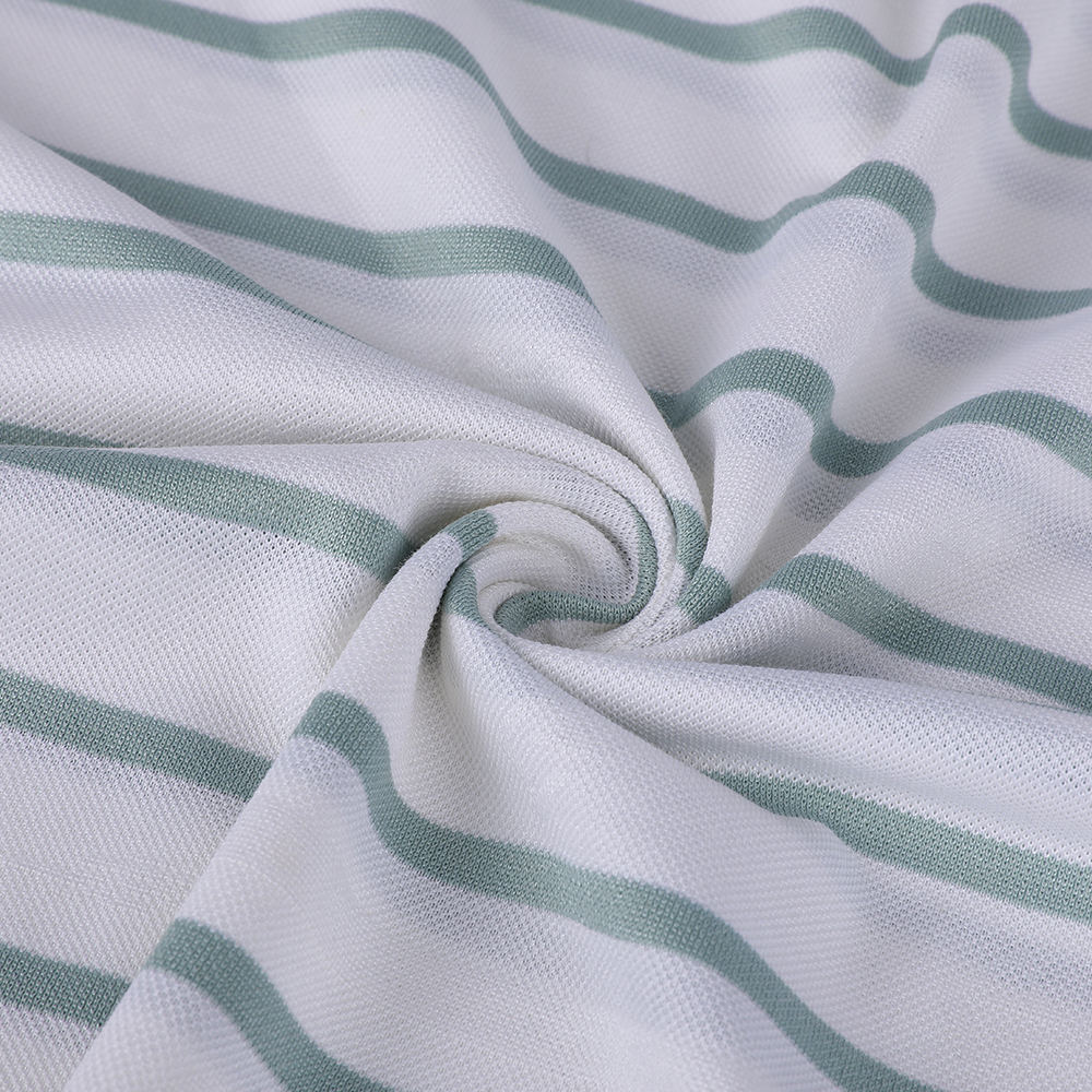 Jacquard single jalur kulit yang mesra kulit 30/70 kain sutera kapas kapas